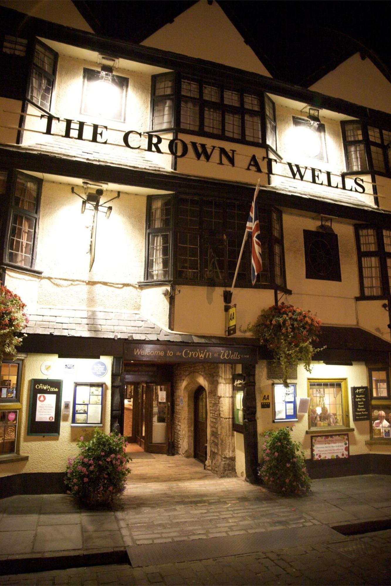 The Crown At Wells, Somerset ภายนอก รูปภาพ